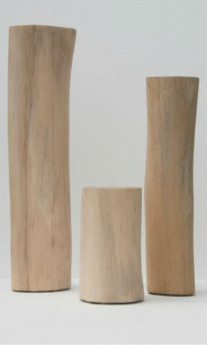 SOLID TEAK Plant Stands - Natural